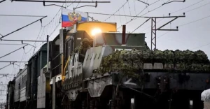 військовий поїзд рф