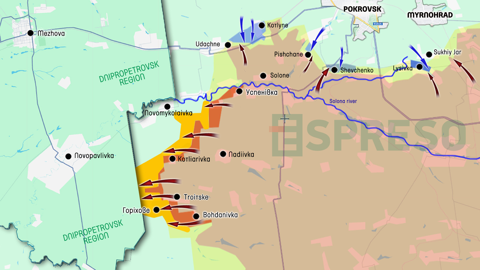 Ukraine Russia war live map, June 8-12