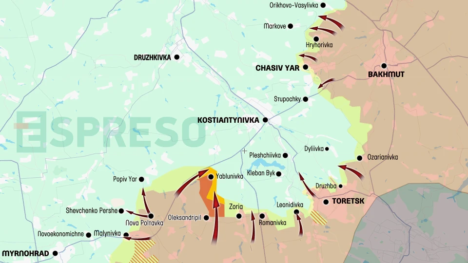 Ukraine Russia war live map, June 8-12
