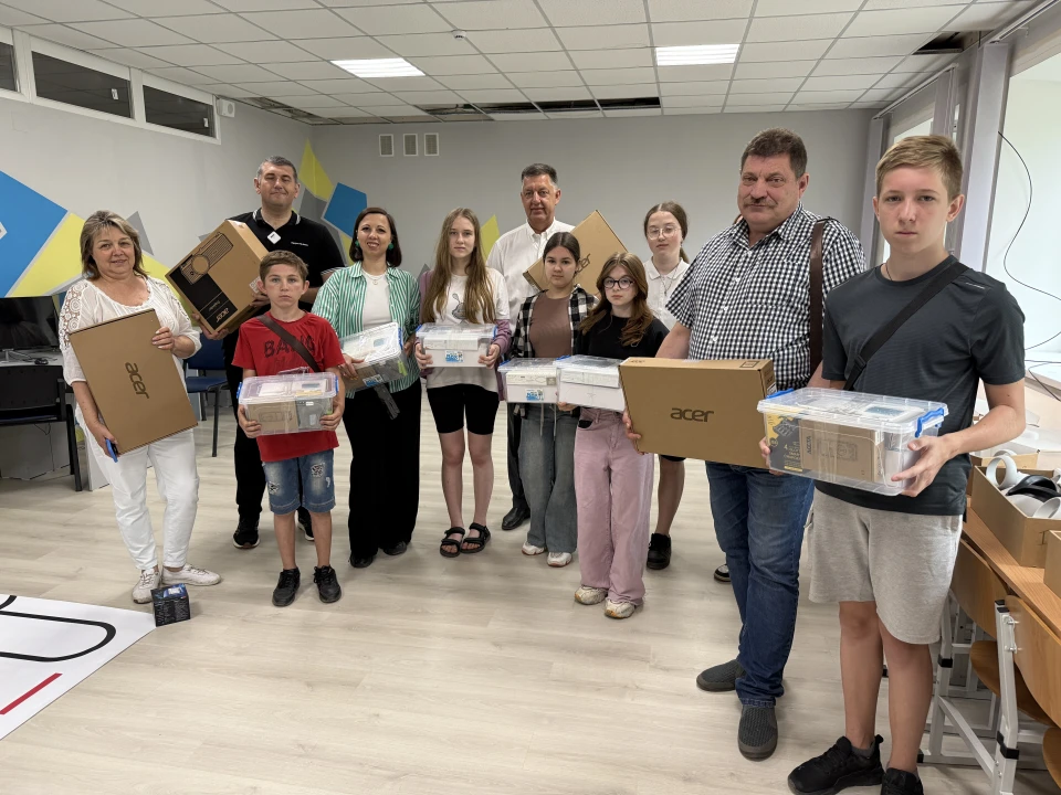 Сучасний клас інформатики на Полтавщині від проєкту Leave no one behind partnership