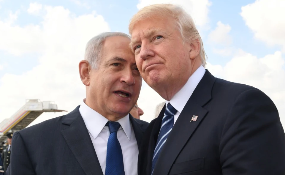Беньямін Нетаньягу та Дональд Трамп
