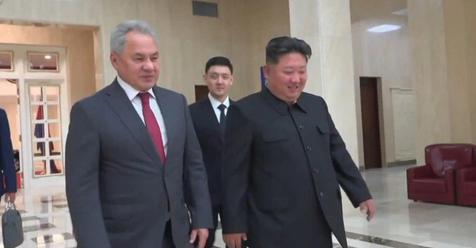 Сергій Шойгу і Кім Чен Ин
