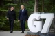 Володимир Зеленський і Марк Карні на саміті G7 у Канаді