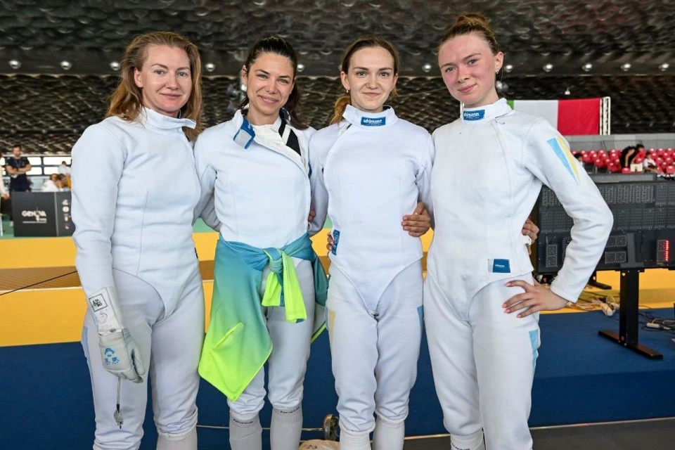 Збірна України з фехтування на шпагах