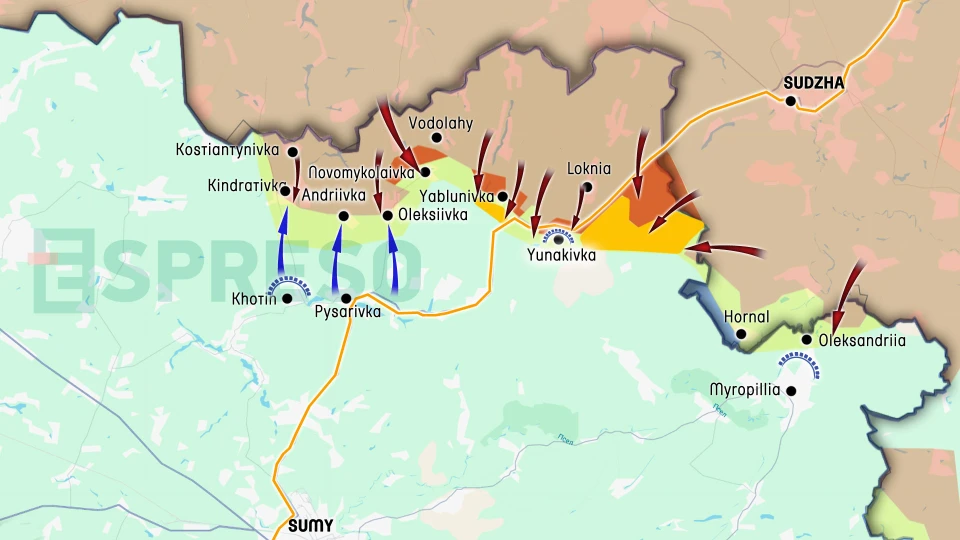 Ukraine Russia war live map, June 10-20