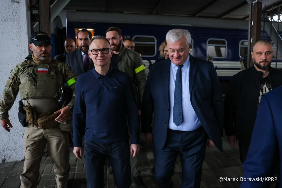 Дуда прибув з візитом до України