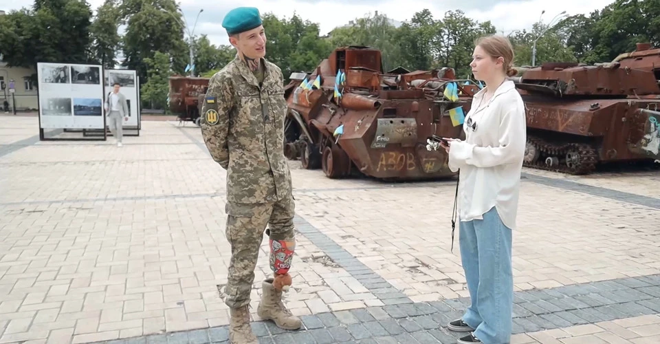 морський піхотинець Віталій