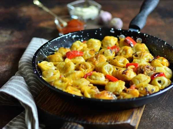 смажені пельмені