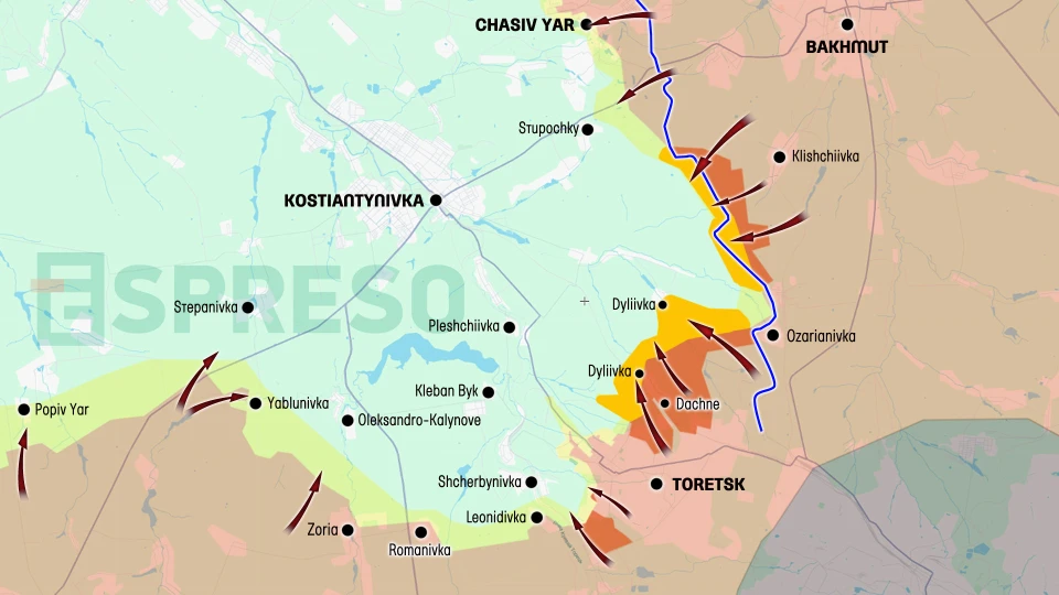 Ukraine Russia war live map, June 24 - July 4