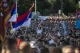 Акція протесту на площі Славія в Белграді, 28 червня 2025 року