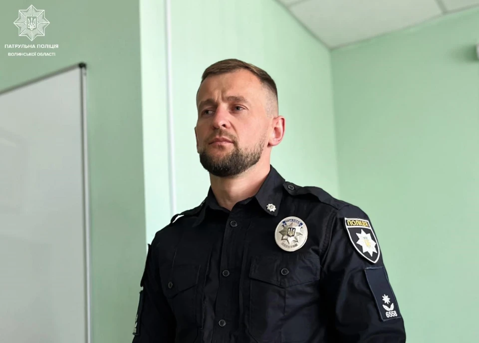 Патрульну поліцію Волині очолив майданівець й азовець Сергій Мерчук