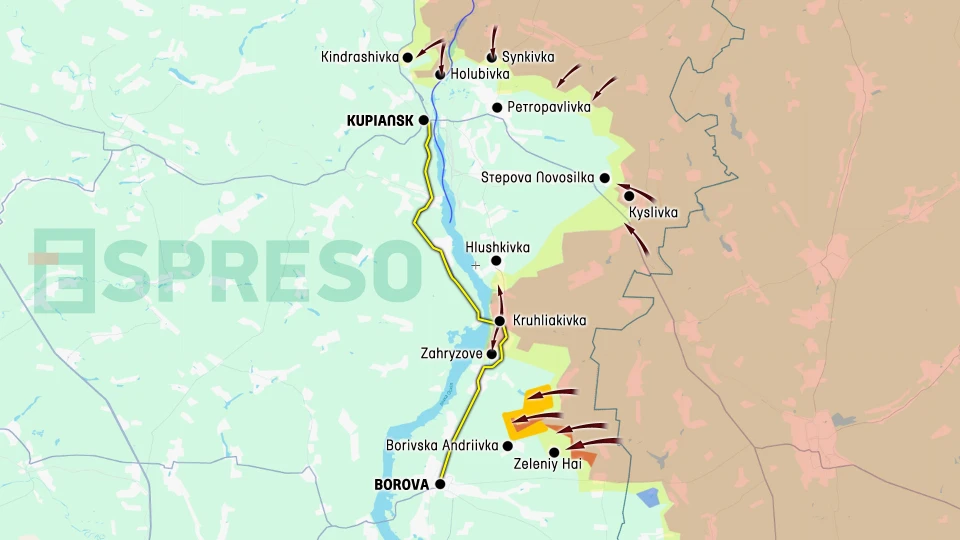 Ukraine Russia war live map, July 5-12