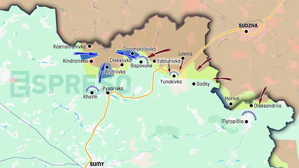 Ukraine Russia war live map, July 5-12