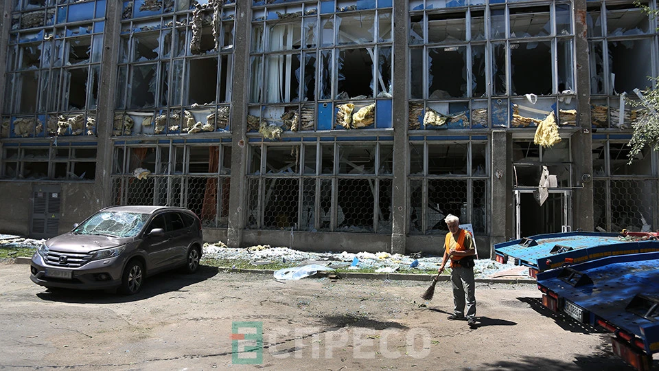 Атака на Львів 12 липня 2025 року, Залізничний район
