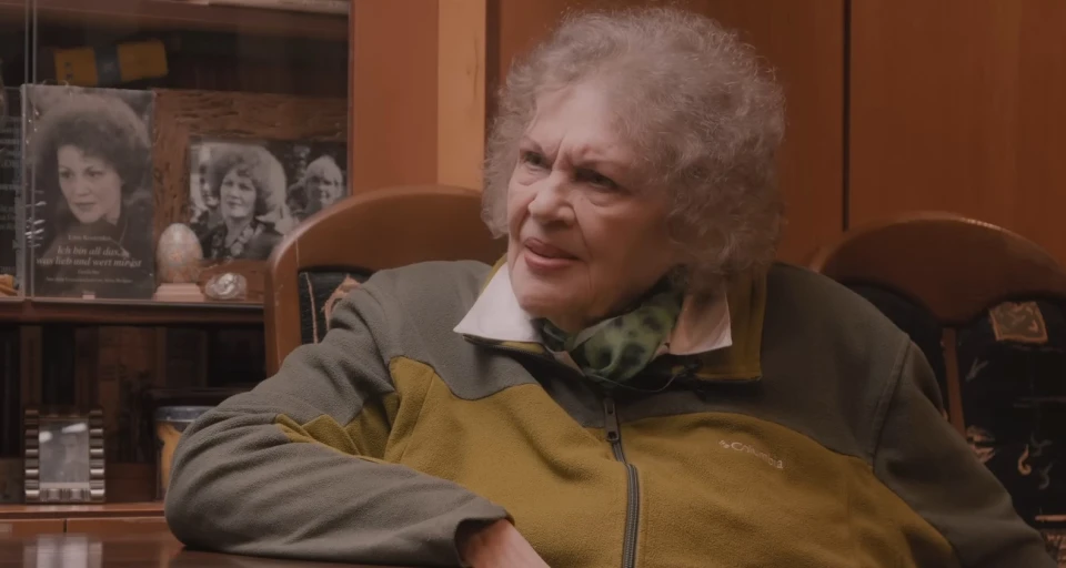 Ліна Костенко під час розмови з Сергієм Жаданом (зима 2024-2025 рр.)