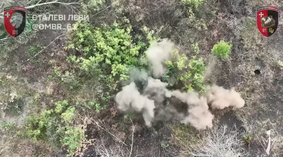 Бійці 63-ї бригади показали, як ліквідували двох окупантів, які хотіли усамітнитись в Серебрянському лісі