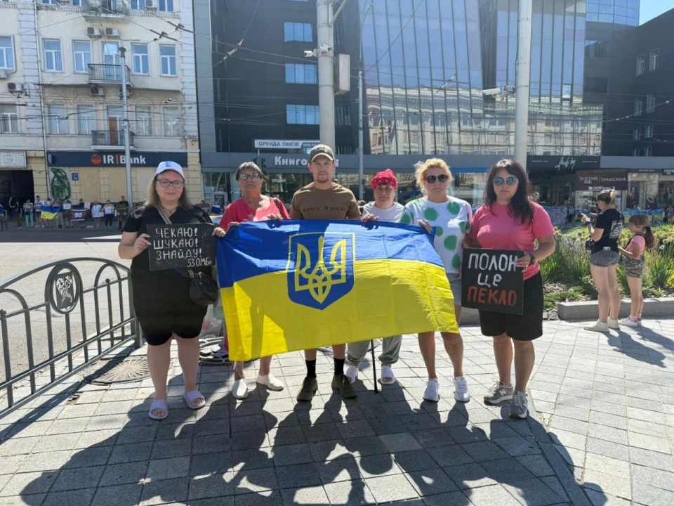 У Харкові пройшла акція на підтримку військовополонених