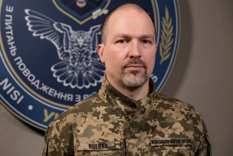 Речник Координаційного штабу з питань поводження з військовополоненими Петро Яценко