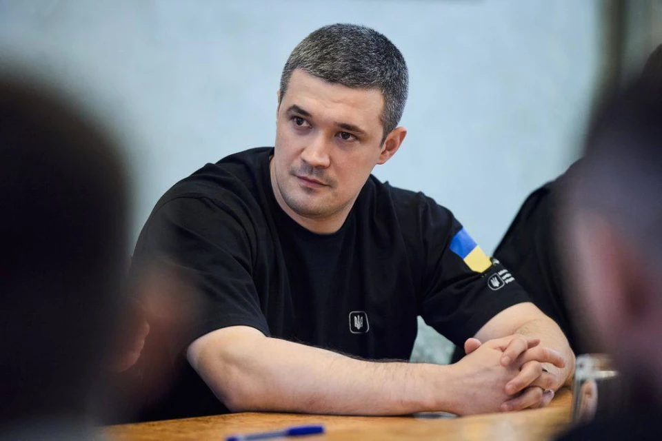 на фото Михайло Федоров