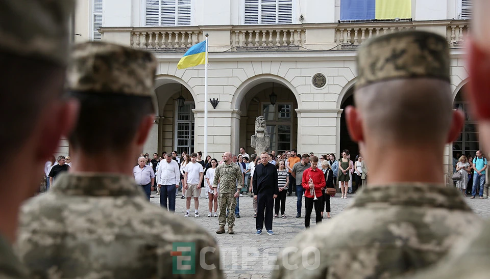 прощання із 12-ма загиблими у російському полоні військовими, Львів