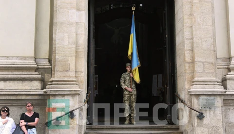 прощання із 12-ма загиблими у російському полоні військовими, Львів