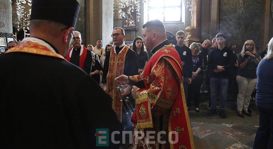 прощання із 12-ма загиблими у російському полоні військовими, Львів