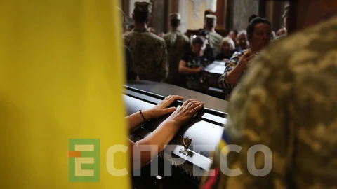 прощання із 12-ма загиблими у російському полоні військовими, Львів