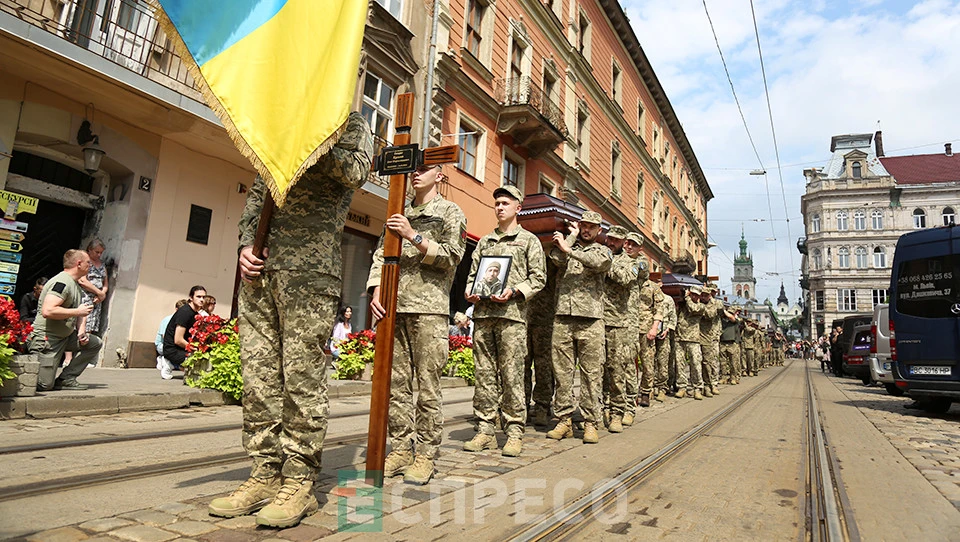 прощання із 12-ма загиблими у російському полоні військовими, Львів