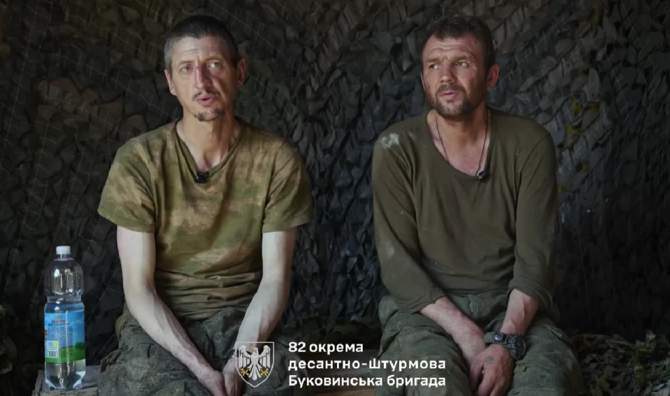 "Півтора тижня їжу нам ніхто не скидав": російські солдати, яких взяли в полон бійці 82-ї бригади, скаржаться на своє командування