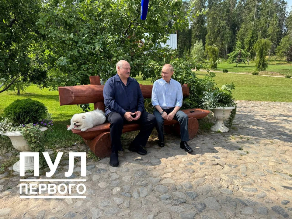 Олександр Лукашенко й Володимир Путін