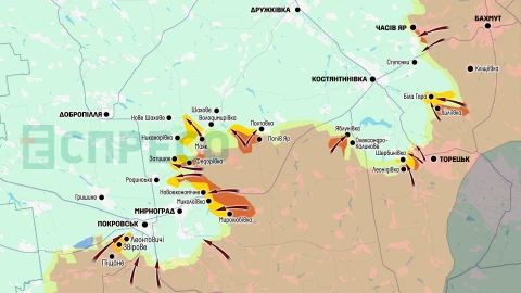 Карта бойових дій за 26 липня – 2 серпня