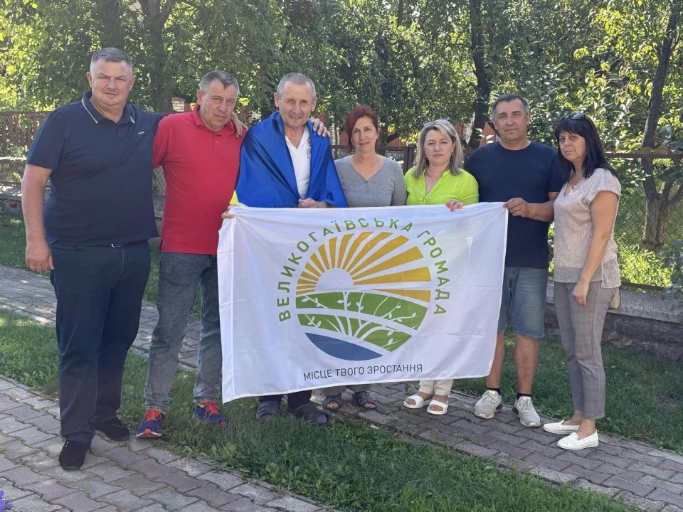 На Тернопільщині зустріли військового Миколу Задворного, який провів у полоні понад 3 роки