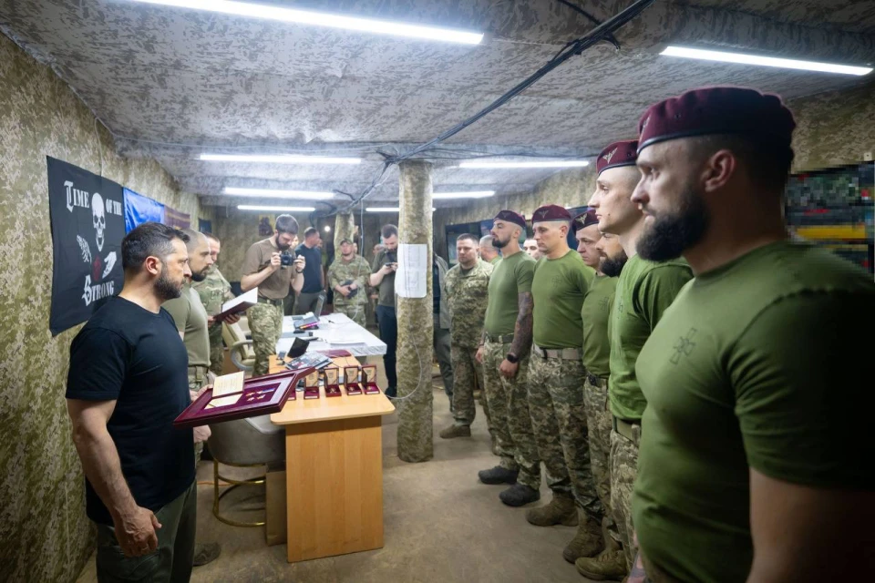 Зеленський відзначив державними нагородами бійців 80-ї Галицької бригади