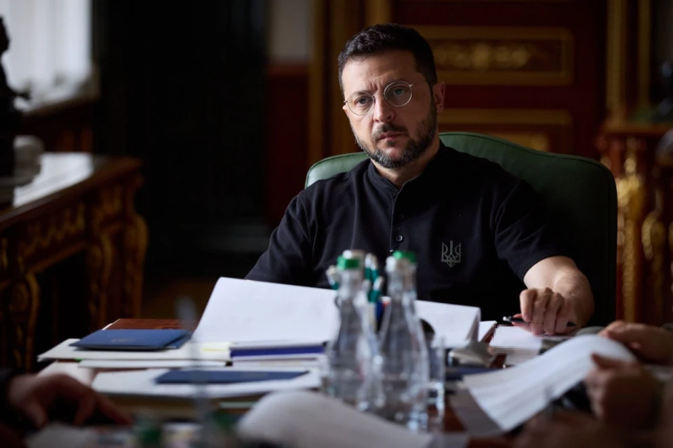 на фото президент України Володимир Зеленський