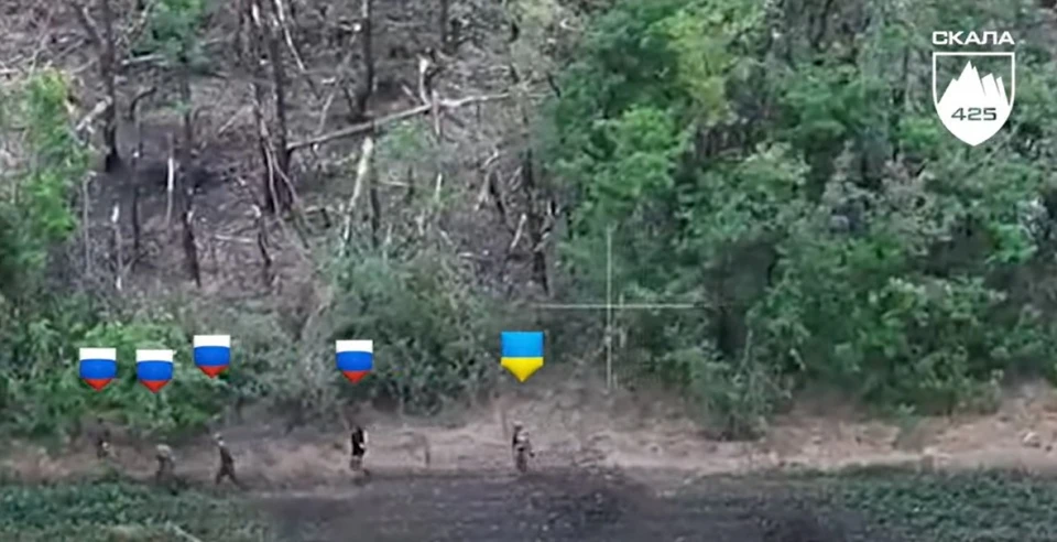 Полк "Скала" бере полонених
