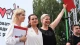 Вероніка Цепкало, Світлана Тихановська, Марія Колесникова влітку 2020 року Вероніка Цепкало, Світлана Тихановська, Марія Колесникова влітку 2020 року