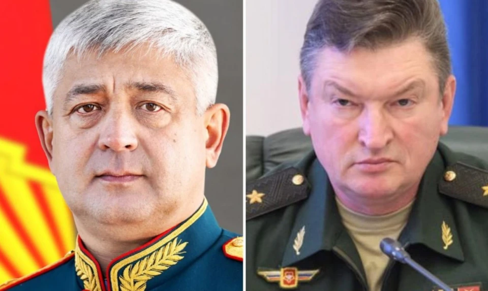 Російські генерали Євген Нікіфоров та Олександр Лапін