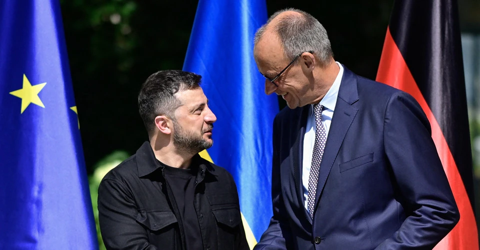Володимир Зеленський та Фрідріх Мерц