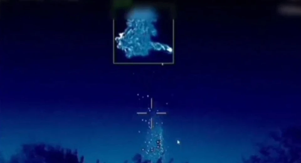 Screenshot shows Ukrainian long-range FP-1 drone destroyed by Russian laser