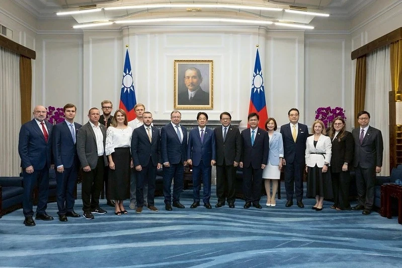 MP Mykola Kniazhytskyi led a Ukrainian cross-party delegation to Taiwan this month