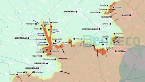 Карта бойових дій за 9-15 серпня Карта бойових дій за 9-15 серпня