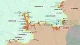 Ukraine Russia war live map, August 9-15