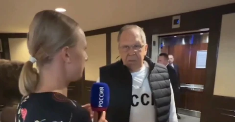 Лавров у светрику "СССР"