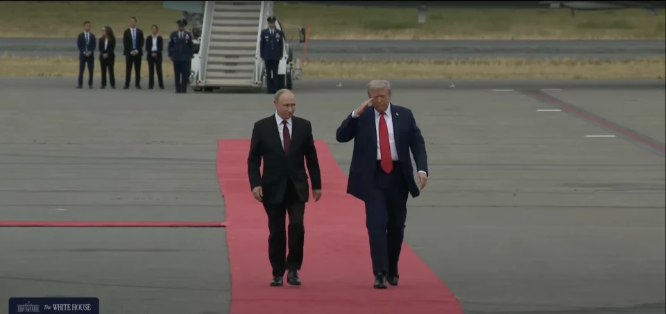 Трамп і Путін на Алясці 15 серпня