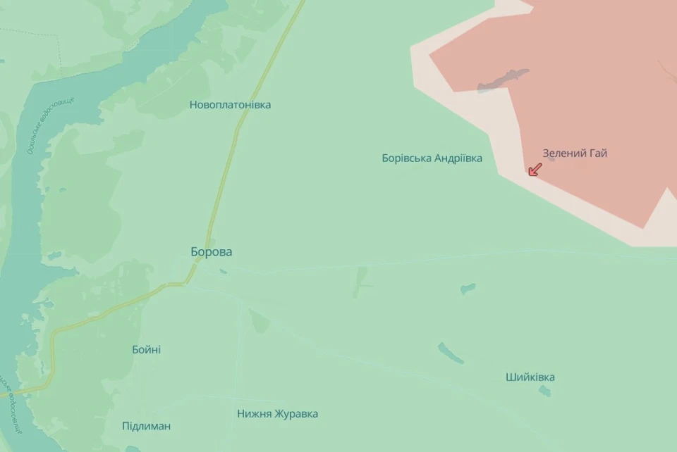 Росіяни окупували село Зелений Гай на сході Харківщини, - DeepState