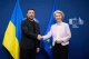 Володимир Зеленський та Урсула фон дер Ляєн у Єврокомісії (Брюссель, 17.08.2025)