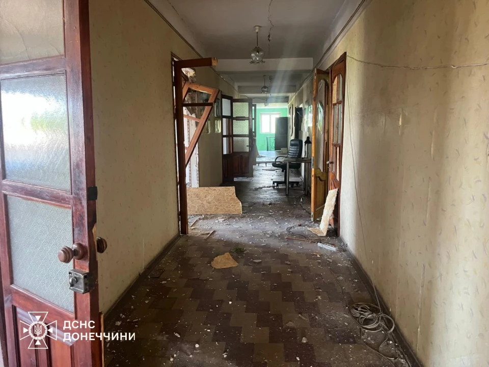 РФ вдарила по пожежній частині у Костянтинівці РФ вдарила по пожежній частині у Костянтинівці