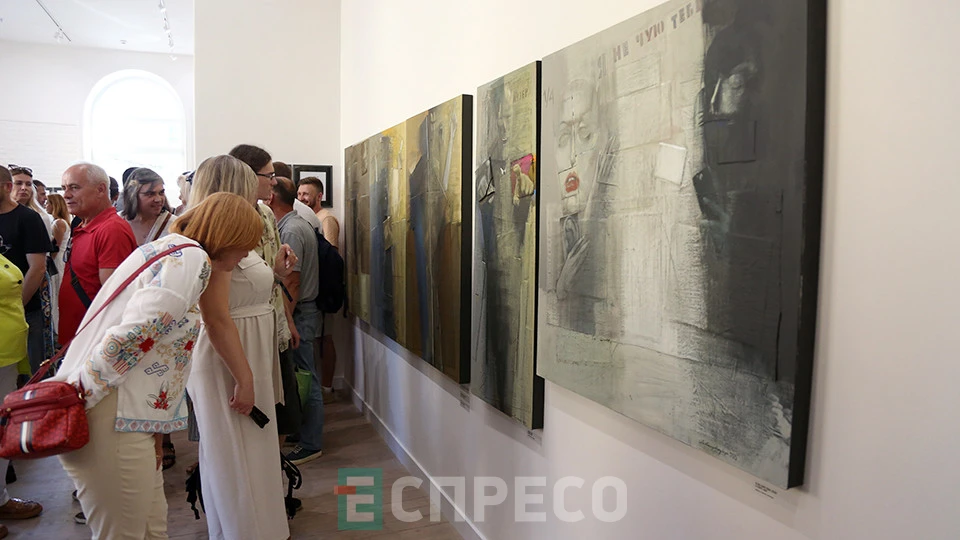 виставка Любомира Медвідя "В житі. Над прірвою" у Львові