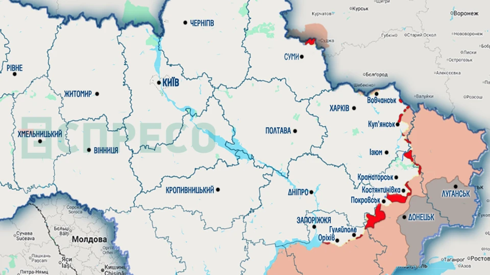 Карта бойових дій