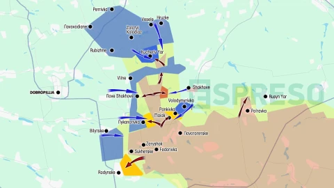 Ukraine Russia war live map, August 15-22